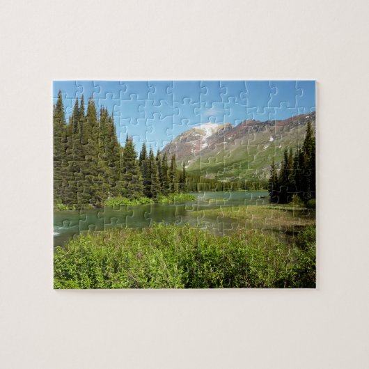 Grinnell Creek in Glacier National Park Legpuzzel (Horizontaal)