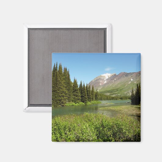 Grinnell Creek in Glacier National Park Magneet (Voorkant / Achterkant)