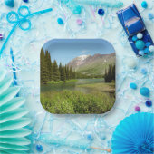 Grinnell Creek in Glacier National Park Papieren Bordje (Feest)