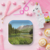 Grinnell Creek in Glacier National Park Papieren Bordje (Feest)