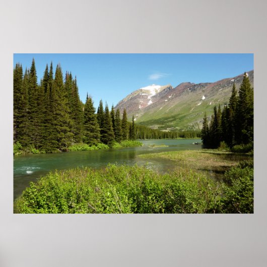Grinnell Creek in Glacier National Park Poster (Voorkant)