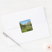 Grinnell Creek in Glacier National Park Vierkante Sticker (Envelop)