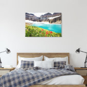 Grinnell Glacier Canvas Afdruk (Insitu (Slaapkamer))