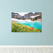 Grinnell Glacier Canvas Afdruk (Insitu (Houten vloer))