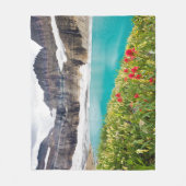 Grinnell Glacier Fleece Deken (Voorkant)
