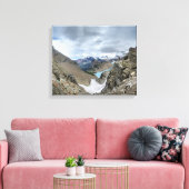 Grinnell Glacier Overlook Detail - Glacier Canvas Afdruk (Insitu (Woonkamer))