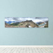 Grinnell Glacier Overlook - Nationaal Park Glacier Canvas Afdruk (Insitu (Houten vloer))