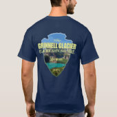 Grinnell Glacier (pijlpunt) T-shirt (Achterkant)