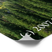 Grinnell Lake en Angel Wing Mountain Poster (Hoek)