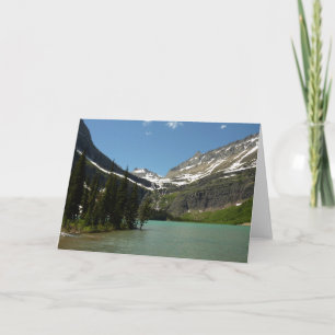 Grinnell Lake in Glacier National Park Kaart