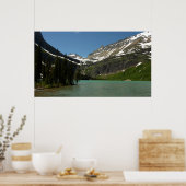 Grinnell Lake in Glacier National Park Poster (Keuken)