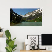 Grinnell Lake in Glacier National Park Poster (Thuiskantoor)