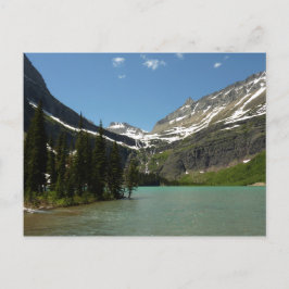 Grinnell Lake in het Nationaal Park Glacier Briefkaart
