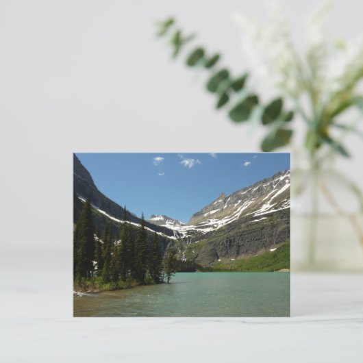 Grinnell Lake in het Nationaal Park Glacier Briefkaart (Staand voorkant)