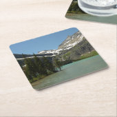 Grinnell Lake in het Nationaal Park Glacier Kartonnen Onderzetters (Schuin)