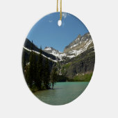 Grinnell Lake in het Nationaal Park Glacier Keramisch Ornament (Rechts)
