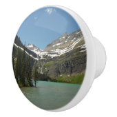 Grinnell Lake in het Nationaal Park Glacier Keramische Knop (Rechts)