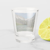 Grinnell Lake in het Nationaal Park Glacier Shot Glas (Achterkant)