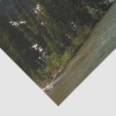 Grinnell Lake in het Nationaal Park Glacier Tissuepapier (Detail)