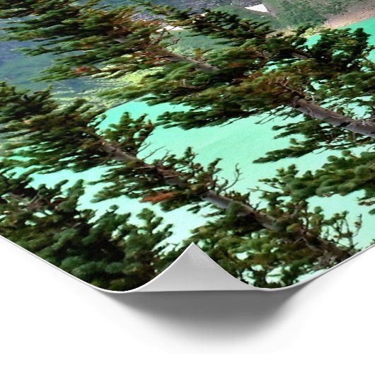 Grinnell Lake Poster (Hoek)