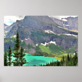 Grinnell Lake Poster (Voorkant)