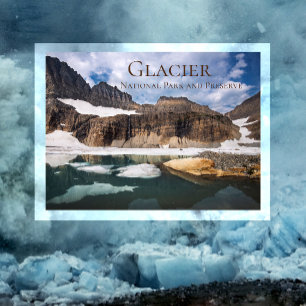 Grinnell Valley, Glacier National Park, MT Briefkaart