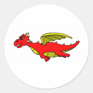 grinniken ronde sticker