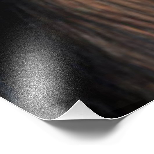 Grinning Chimpansee Foto Afdruk (Hoek)