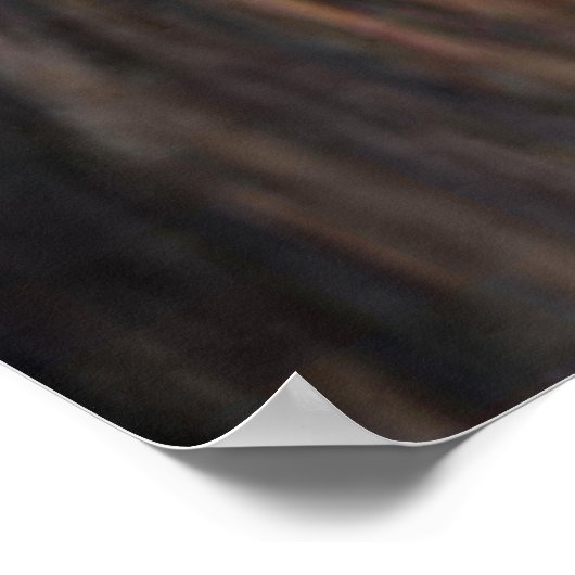 Grinning Chimpansee Poster (Hoek)