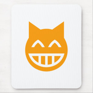 Grinning Emoji Cat Muismat