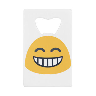 Grinning Emoji Creditkaart Flessenopener