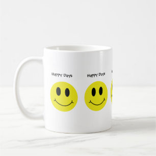 Grinning Faces Classic Happy Days Koffiemok