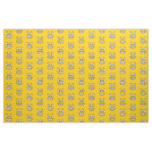Grinning Gezicht met Open Ogen Stof (Fat Quarter)