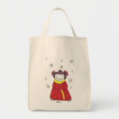 Grinning Girl Tote Bag (Voorkant)