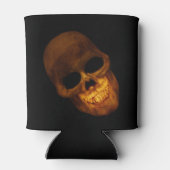 Grinning Golden Skull Blikjeskoeler (Achterkant)