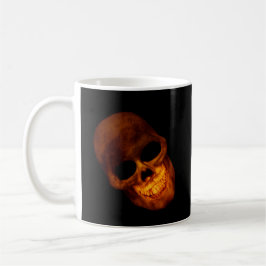 Grinning Golden Skull Koffiemok