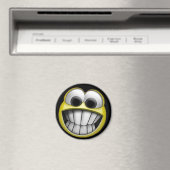 Grinning Happy Face Magneet (Insitu (Vaatwasser))