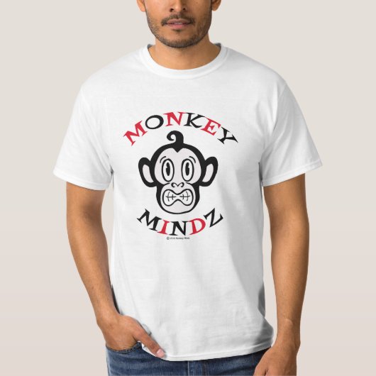 Grinning Monkey Mindz Logo T-shirt (Voorkant)
