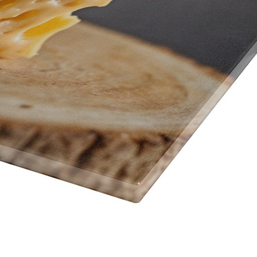 Grinning Mouse en kaas Snijplank (Hoek)