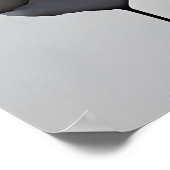 Grinning pompoen - een grillige Halloween Delight Poster (Hoek)