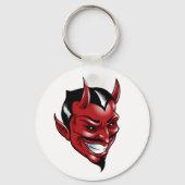Grinning Red Devil Sleutelhanger (Voorkant)