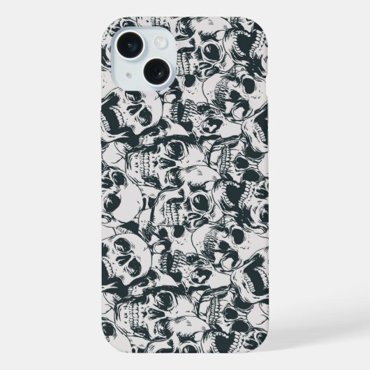 Grinning Skulls iPhone Hoesje (Achterkant)