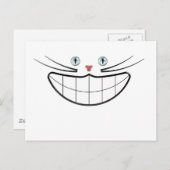 Grinsekatze Briefkaart (Voorkant / Achterkant)