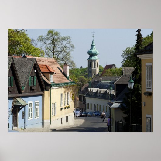 Grinzing, Wenen Oostenrijk Poster (Voorkant)