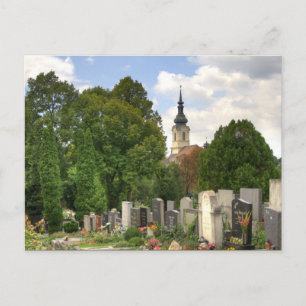 Grinzinger Friedhof, Wien Österreich Briefkaart