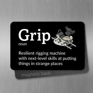 Grip Definitie - Film Crew 4" x 6" Flex Magneet