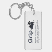 Grip Definitie - Film Crew Sleutelhanger (Voorkant Links)