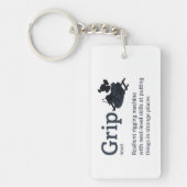 Grip Definitie - Film Crew Sleutelhanger (Voorkant)