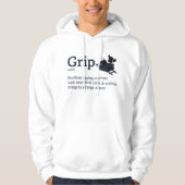 Grip Definition Light Mode - Film Crew Hoodie (Voorkant)