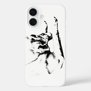 Grip en blik iPhone 16 hoesje
